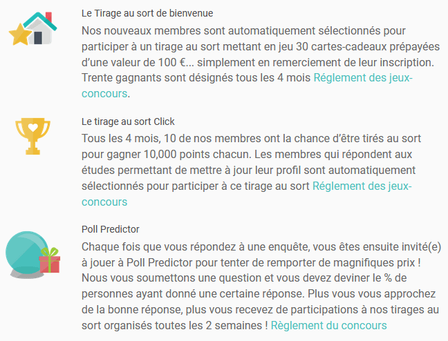 Jeux concours Ipsos i-Say