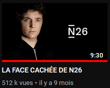 Micode la face cachée de N26 sponsorisé