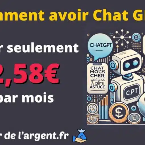Chat GPT moins cher
