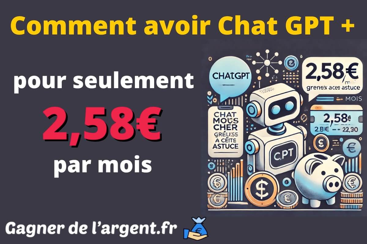 Chat GPT moins cher