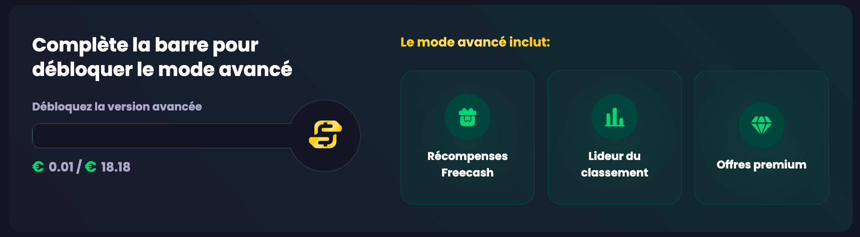Freecash avis bonus quotidiens