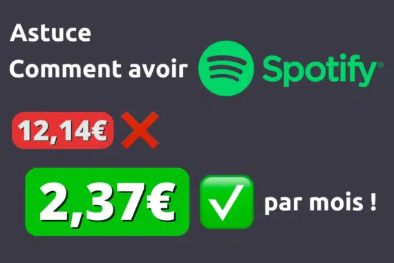 abonnement spotify pas cher