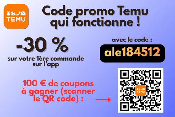 Code promo temu