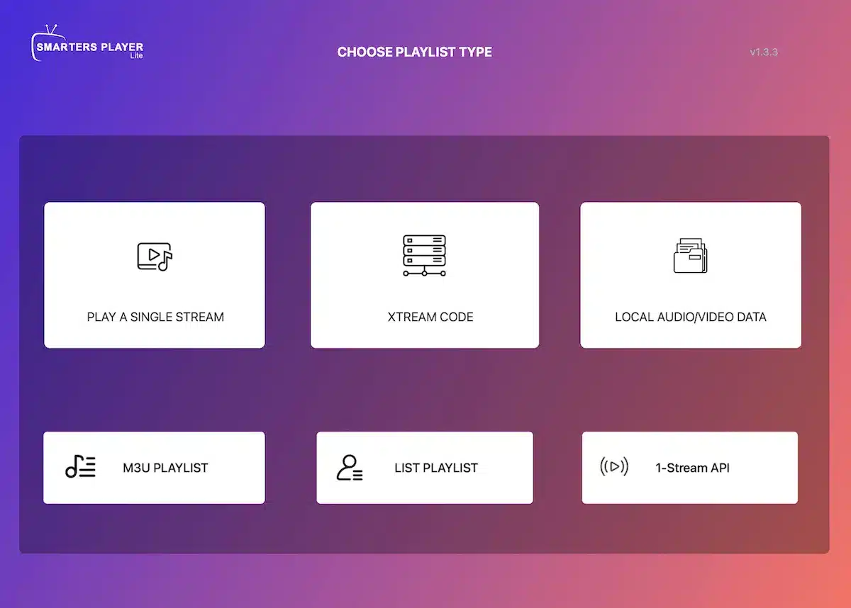 IPTV Smarters Pro connexion